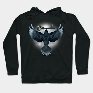 Black Bird with Key Hoodie